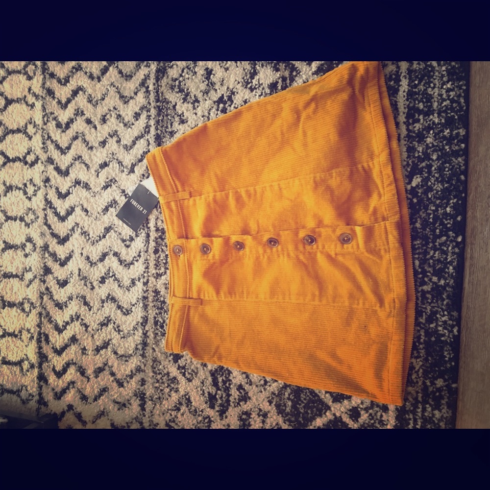 Forever21 NEW WITH TAGS Corduroy Skirt